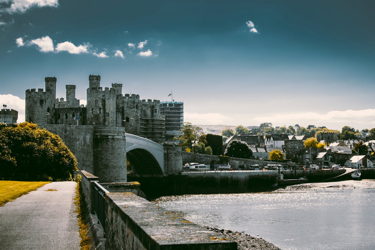 Conwy, Wales, United Kingdom. Bear body of water